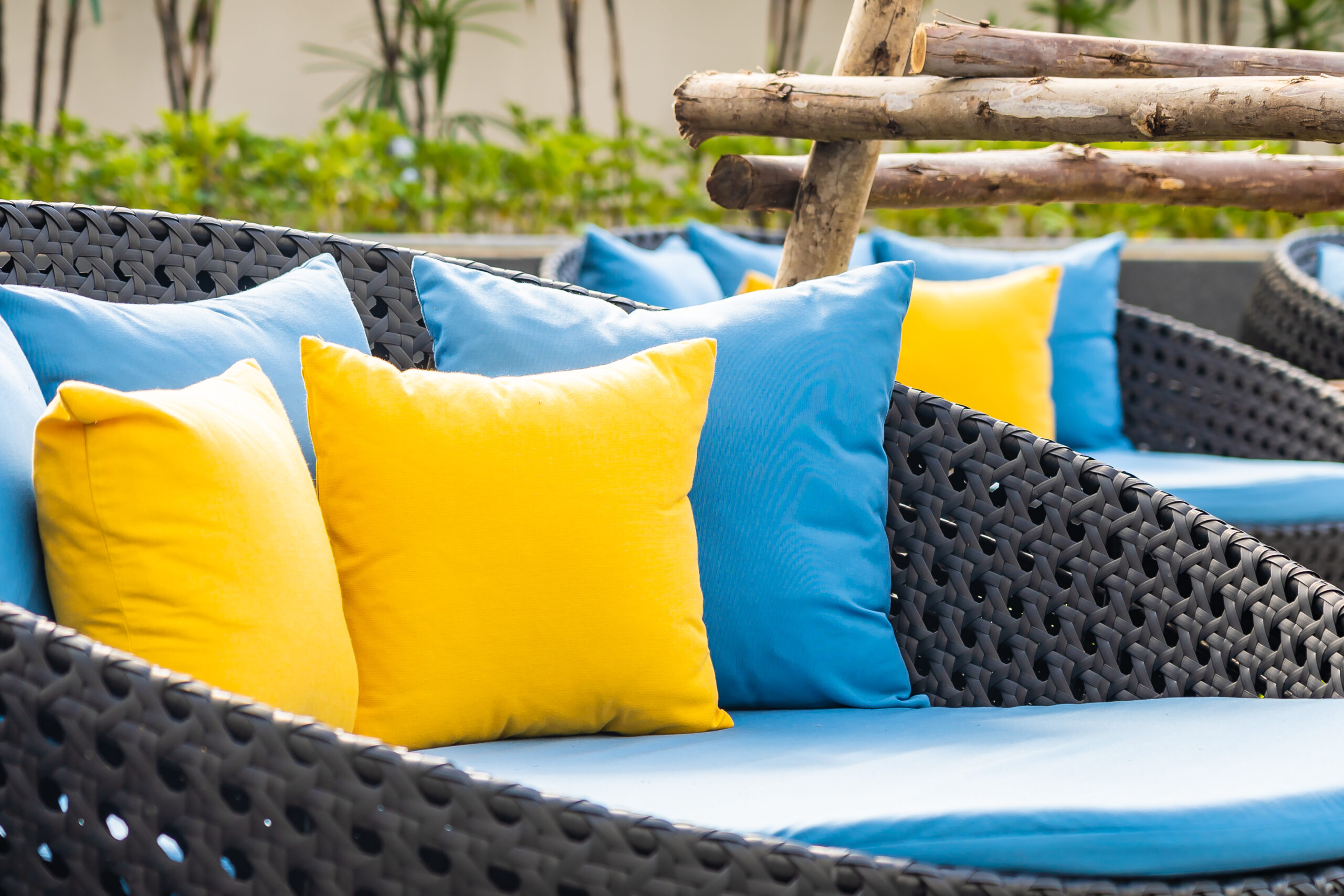 Outdoor Cushions Upholstery In Dubai